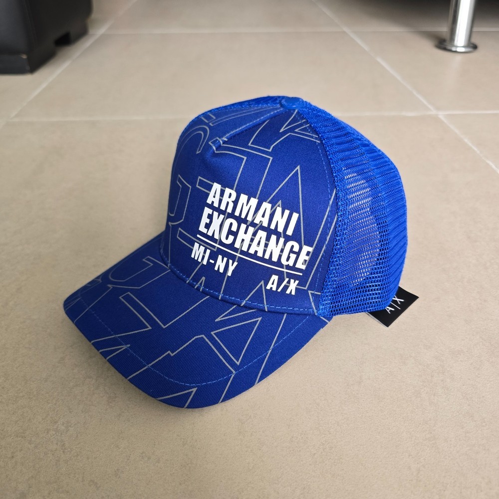 Armani Exchange Men's Cap Blue