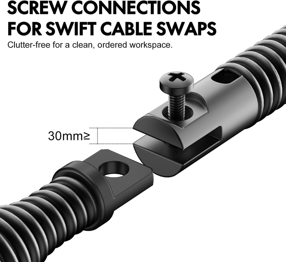 8-Piece Drain Snake Drill Attachment - Tackle Any Clog with Precision