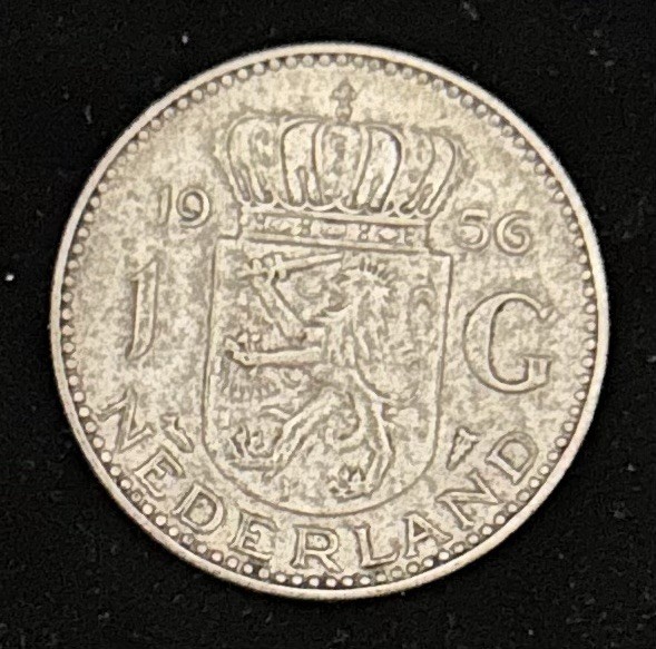 Nederland 1 Gulden Silver Coin