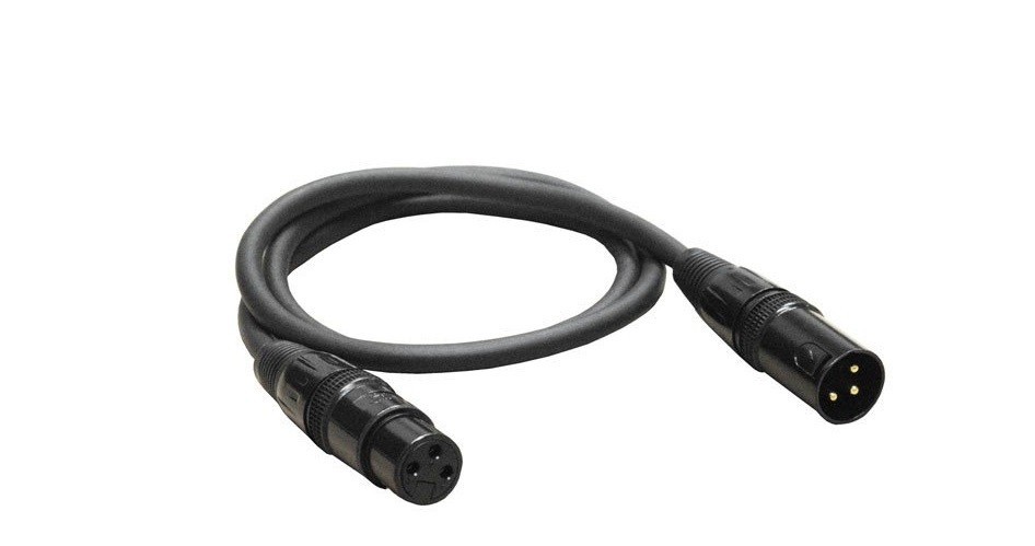 XLR Male to Female Microphone Cable Balanced 3 Pin Mic Connector Extension Cord