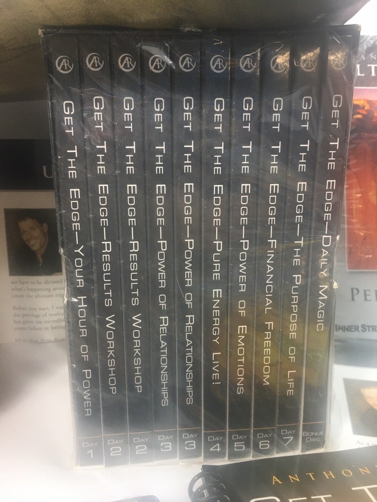 NEW Anthony Tony Robbins Collection Multiple Sets