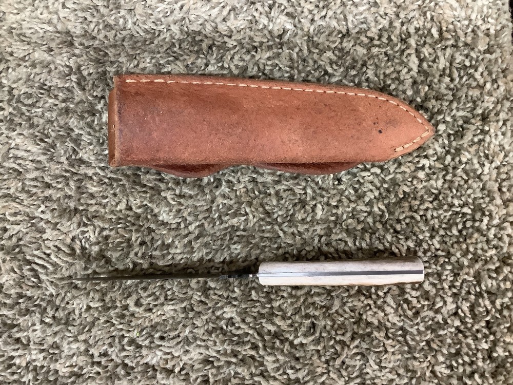 Pine Ridge Custom Boot Knife 6 With Sheath