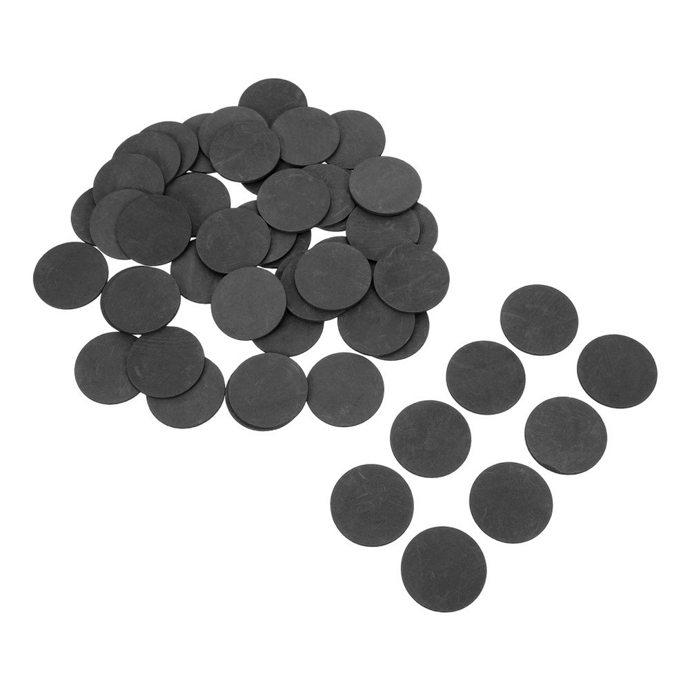 50 Pcs High Temperature Resistant Graphite Sheet Ingot Slice Disk