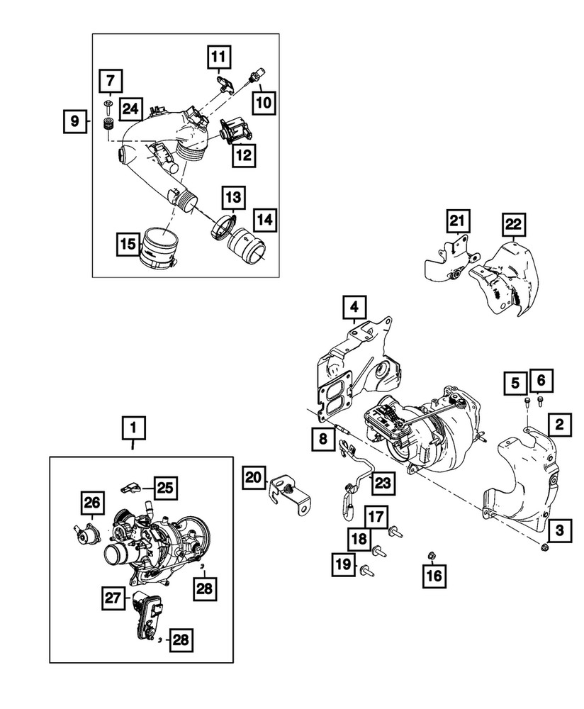 Genuine Mopar Double Ended Stud 6511169AA
