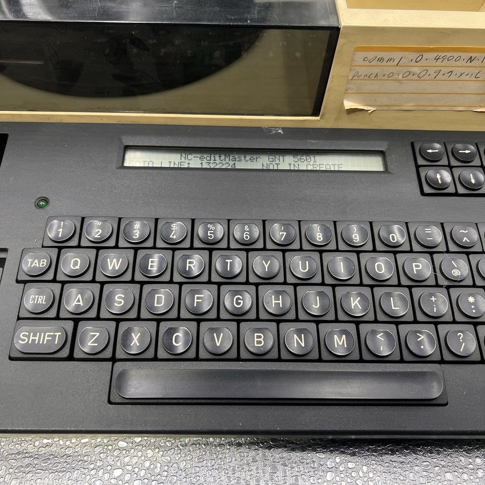 Vtg NC-Editmaster GNT 5601 Video Editing Controller Broadcast Tape Editor Unit