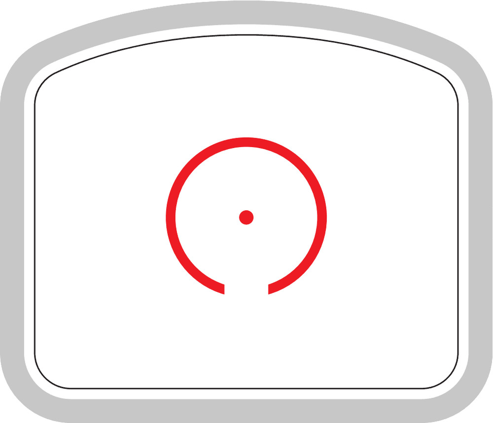 Vortex Defender-ST Enclosed Solar Micro Reflex Red Dot Sight, 1x22.: DFST-MRD3-E