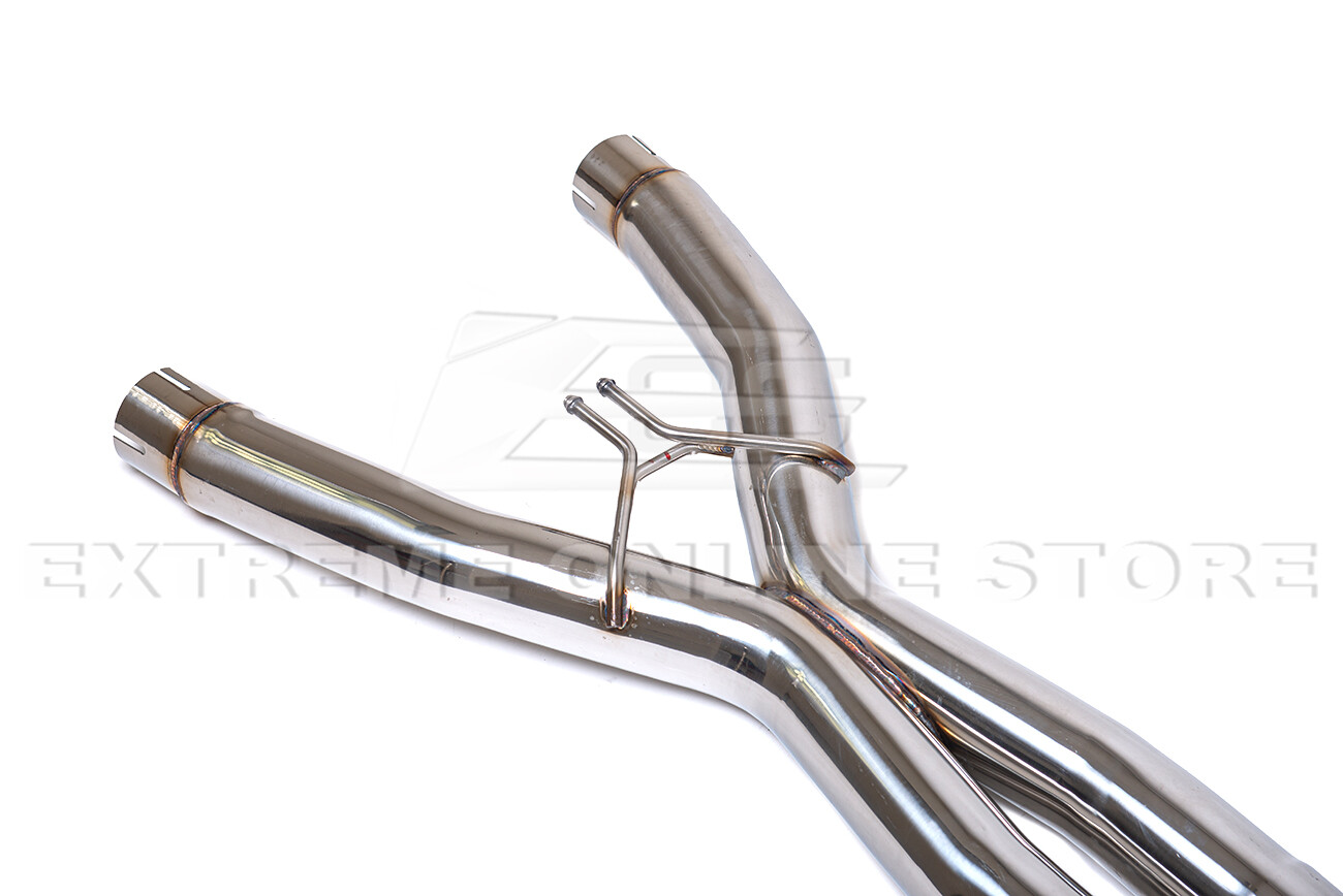 For 14-19 Corvette C7 6.2L V8 | 3" Cat Connect Performance X-Pipe Mid Pipe