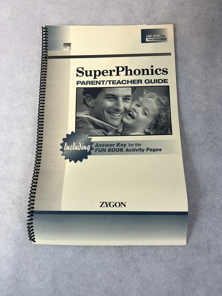 Superphonics Set Guide Books Home School Learning Educational Discs Flashcard