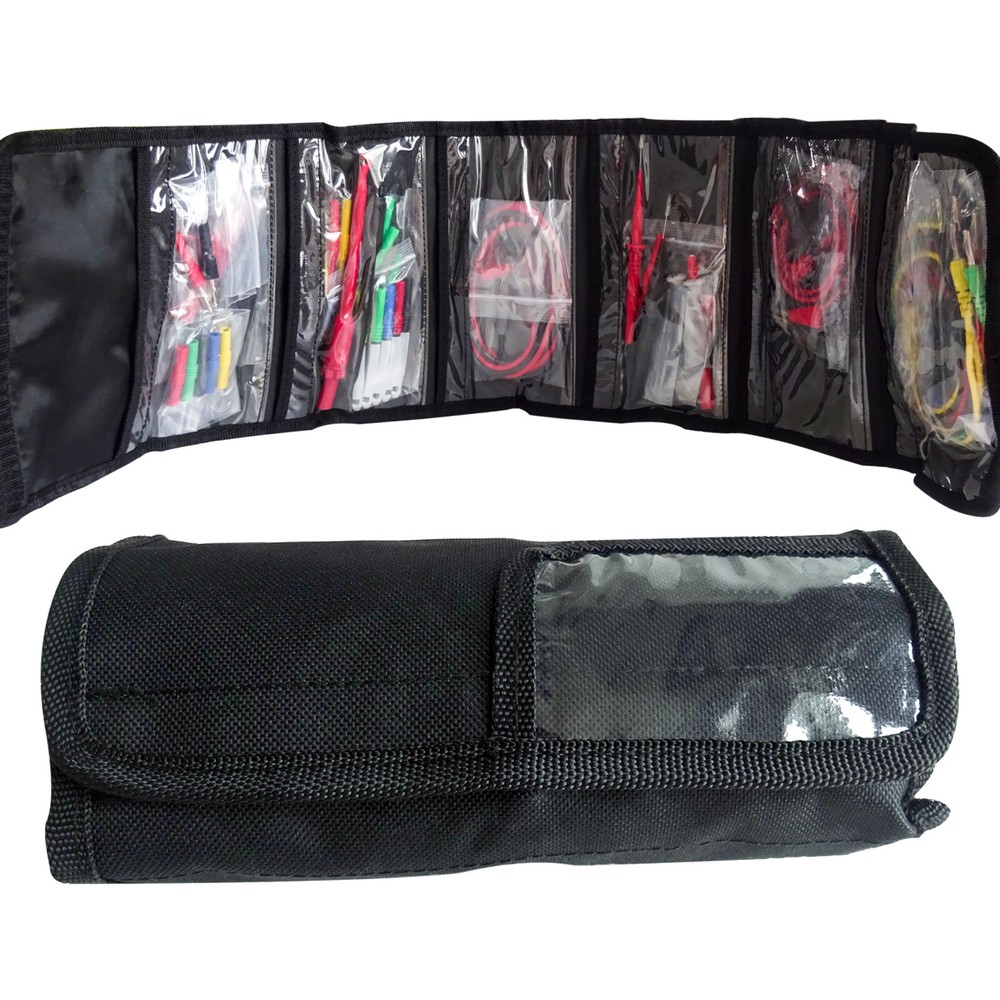 57PCS Back Probe Set Multimeter Test Lead Kit with Replaceable Probe Banana Plug