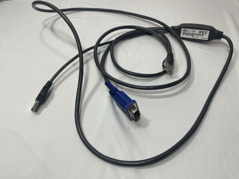 Avocent USB KVM Cable Vertiv Autoview USBIAC-7 USB KVM Switch Cable Module