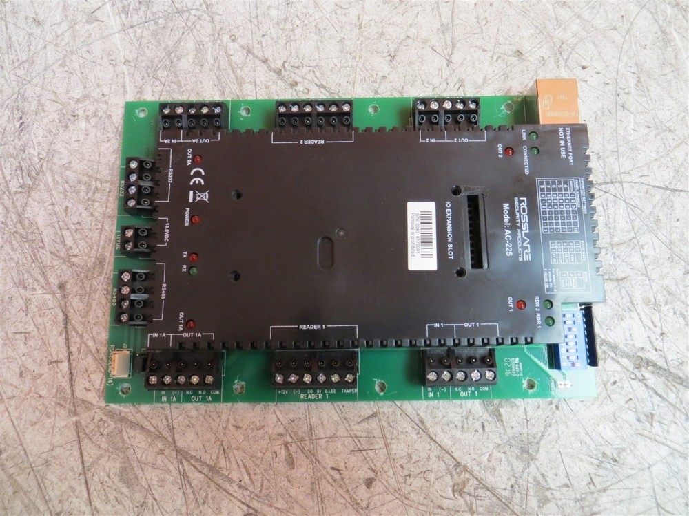 Defective Rosslare Security Products AC-225 Control Board AS-IS