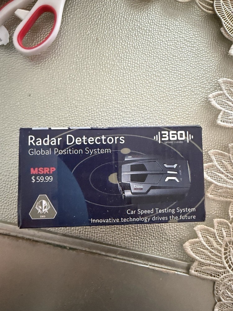 Radar Detector 360 Global Position System Full Band Scanning
