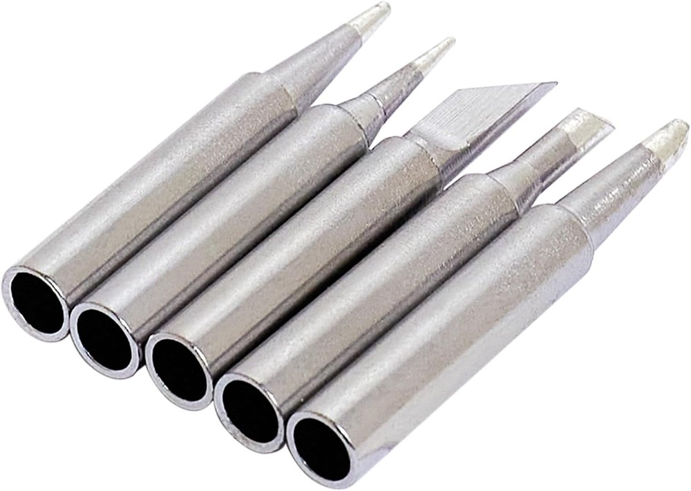 5pcs Universal Soldering Iron Tips Set for Hakko & More