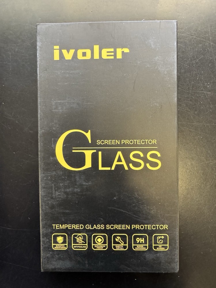 NEW ivoler Tempered Glass Screen Protector 3-Pack –Compatible w/ Nintendo Switch