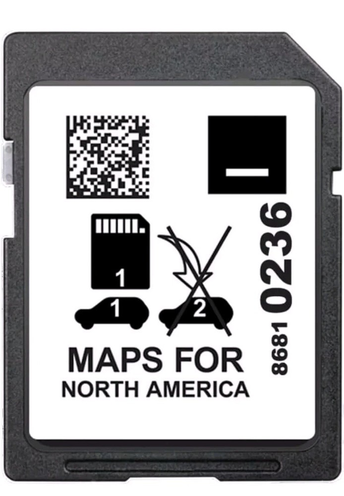 86810236 Latest Version GPS Navigation SD Card Update.