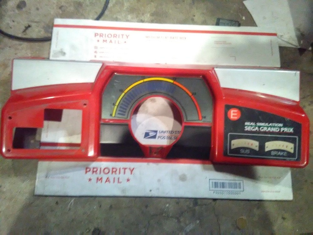 sega virtua racing arcade control panel #20