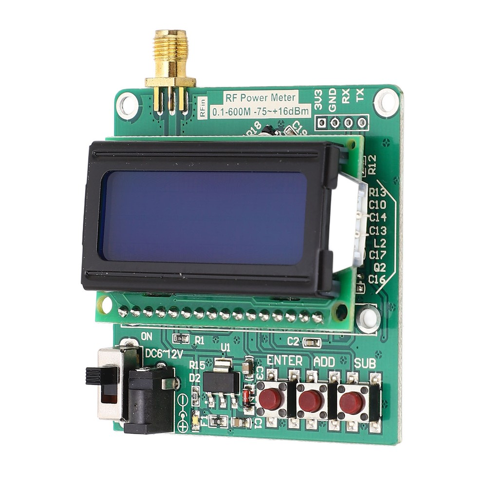 RF Power Meter Digital Power Attenuation Logarithmic Detector Amplifiers Part