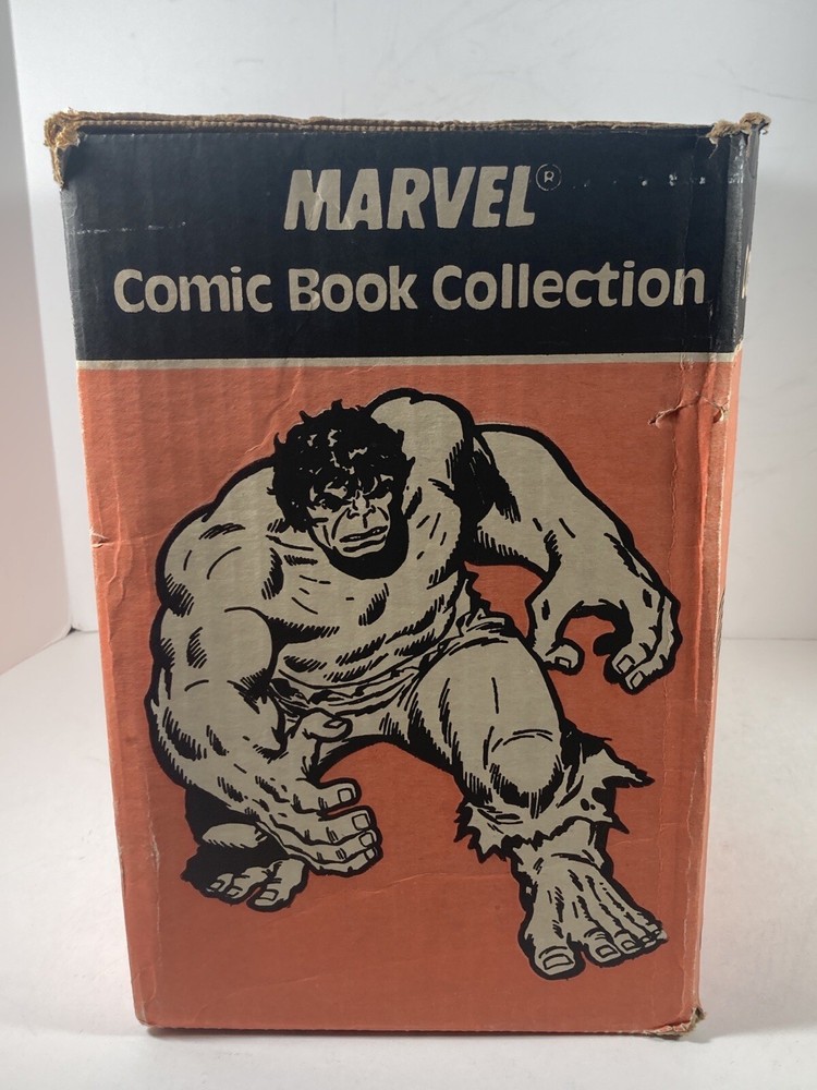 MARVEL STUDIOS COMICS VINTAGE 1989 COMIC BOOK COLLECTION COLLECTORS BOX