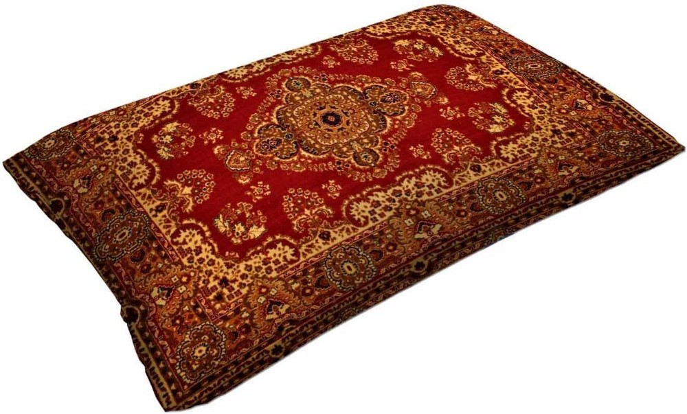 Rectangle Pillow Cover Red Oriental Persian Carpet Pattern,Pillow Case for