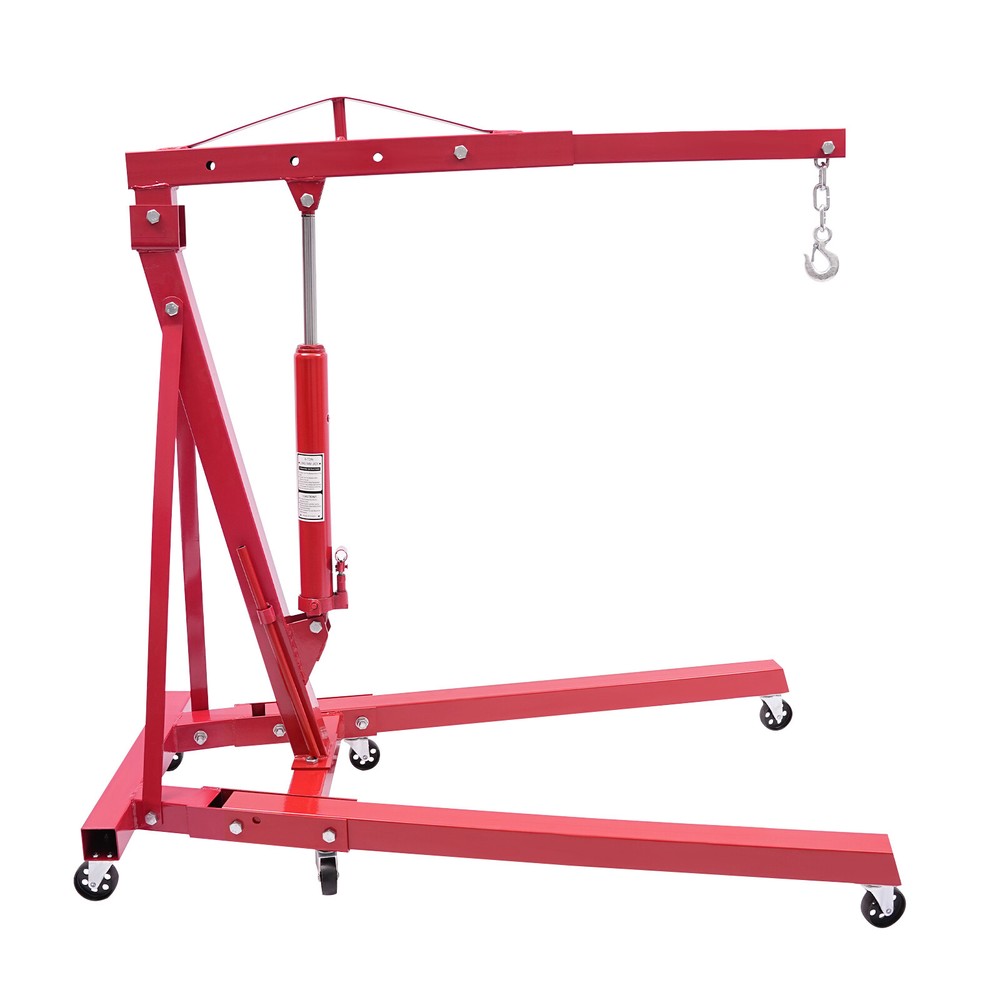 2 Ton/4400LBS Engine Hoist Folding Engine Crane Crane Lifter With Balancer