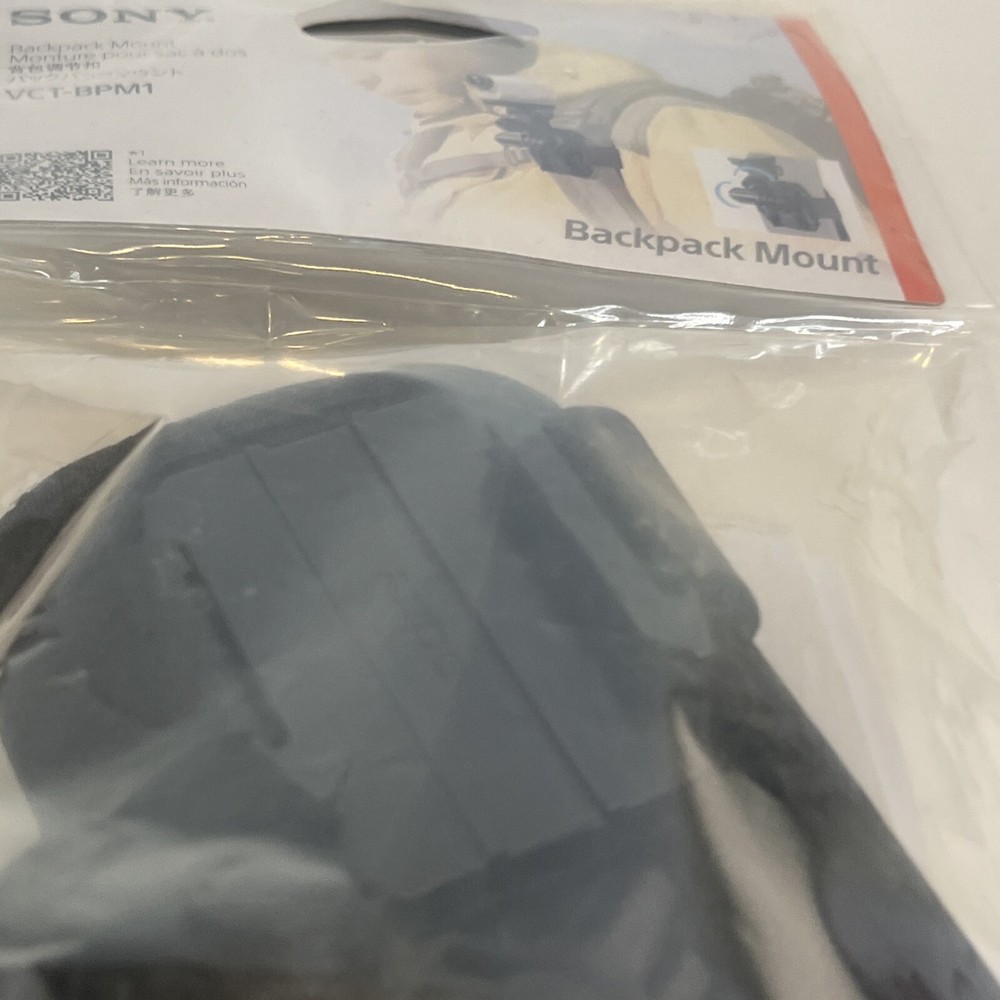 SONY VCT-BPM1 Backpack Mount New In Package, For Camera