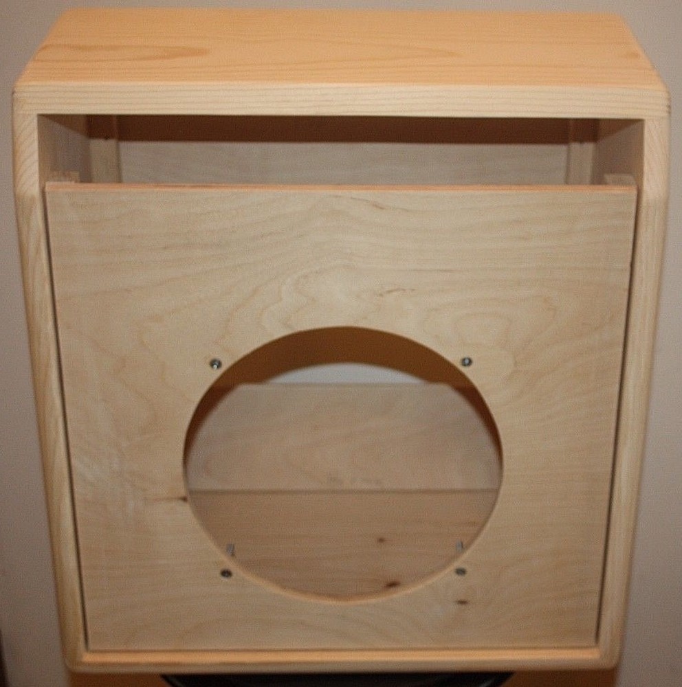 Rawcabs Vibro Champ 1x10 dove tail joint empty pine combo cabinet .