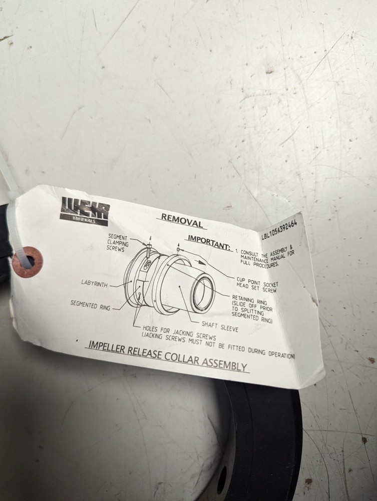 WEIR T239M 68935 E21 Impeller Release Collar