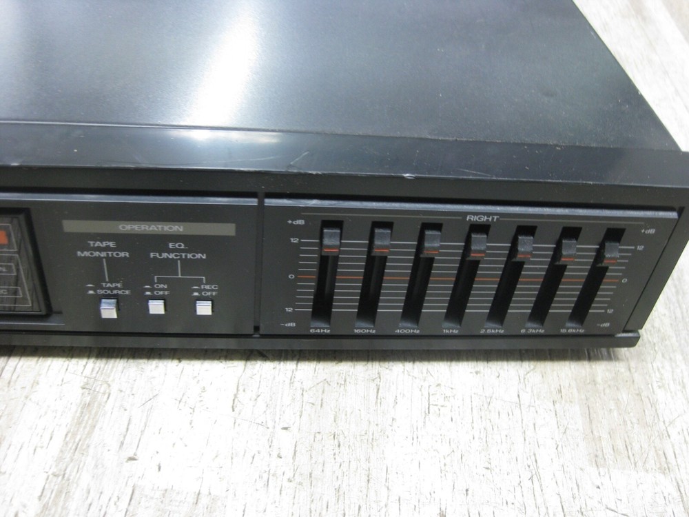 Fisher EQ-272 Stereo Graphic Equalizer WORKS Studio Standard