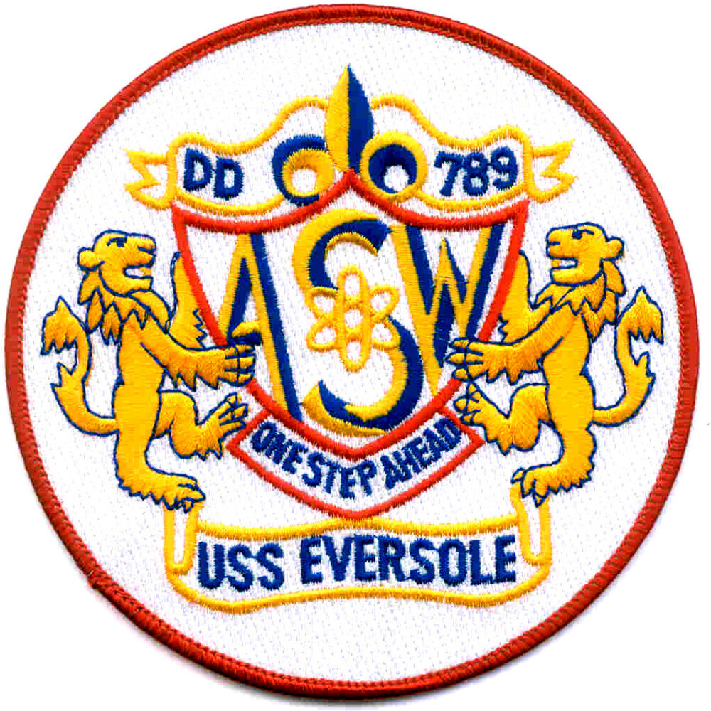 DD-789 USS Eversole Patch - Version A Small