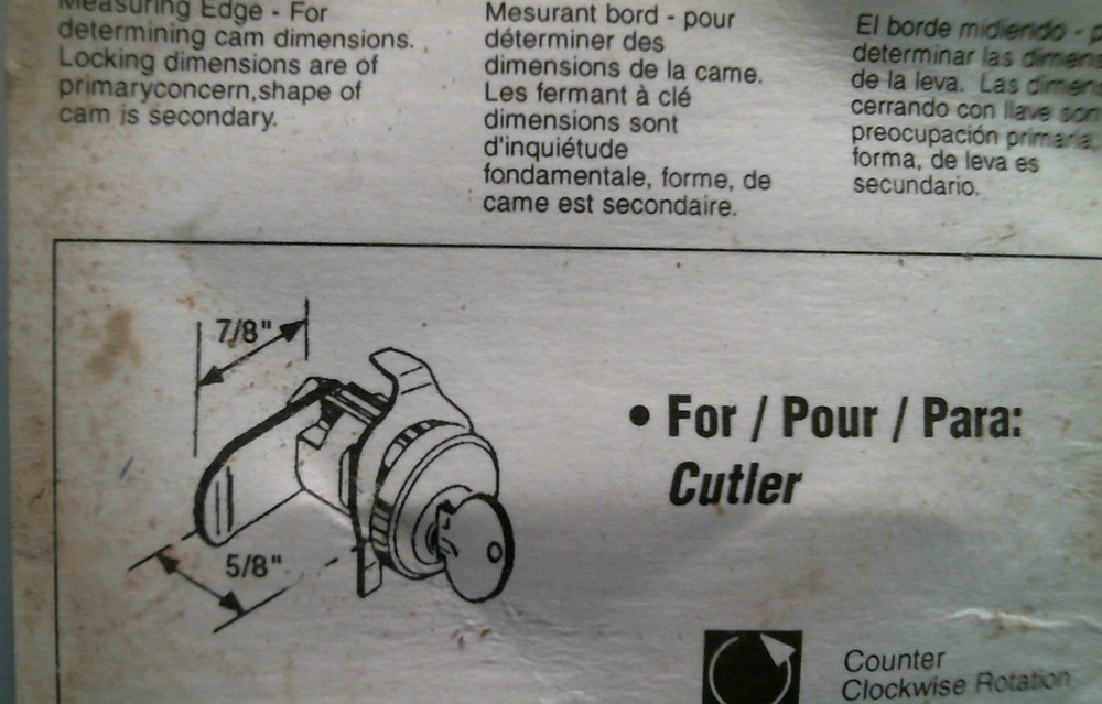 Prime-Line Mailbox Lock (S-4133) FS