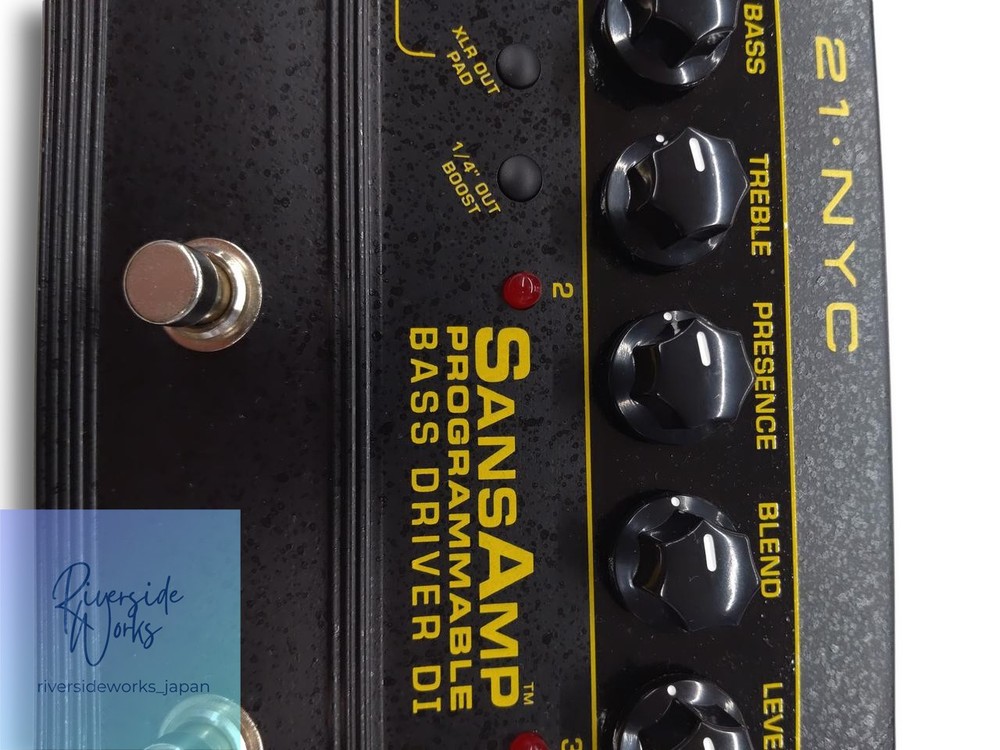 TECH 21 Programmable Bass Driver DI Effects Pedal