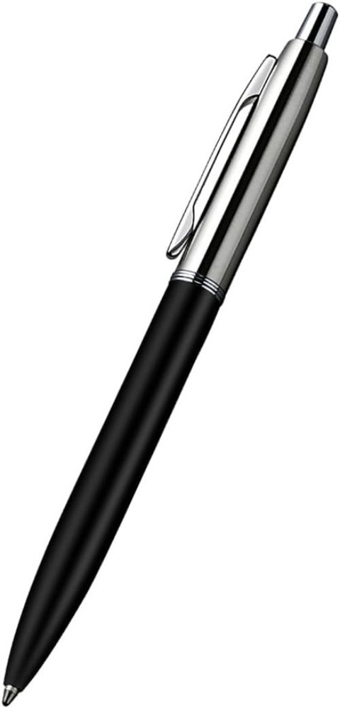 Professional Metal Ballpoint Pens - 6 Pack With Extra Refills, Retractable
