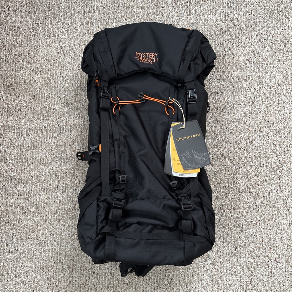 Mystery Ranch Bridger 35L Backpack Adjustable Frame Medium Black - NEW