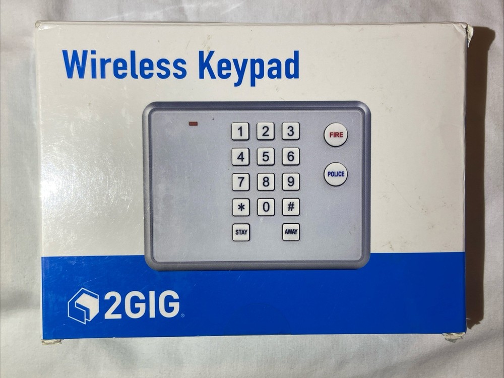 2GIG-PAD1-345 Wireless Push Button Keypad