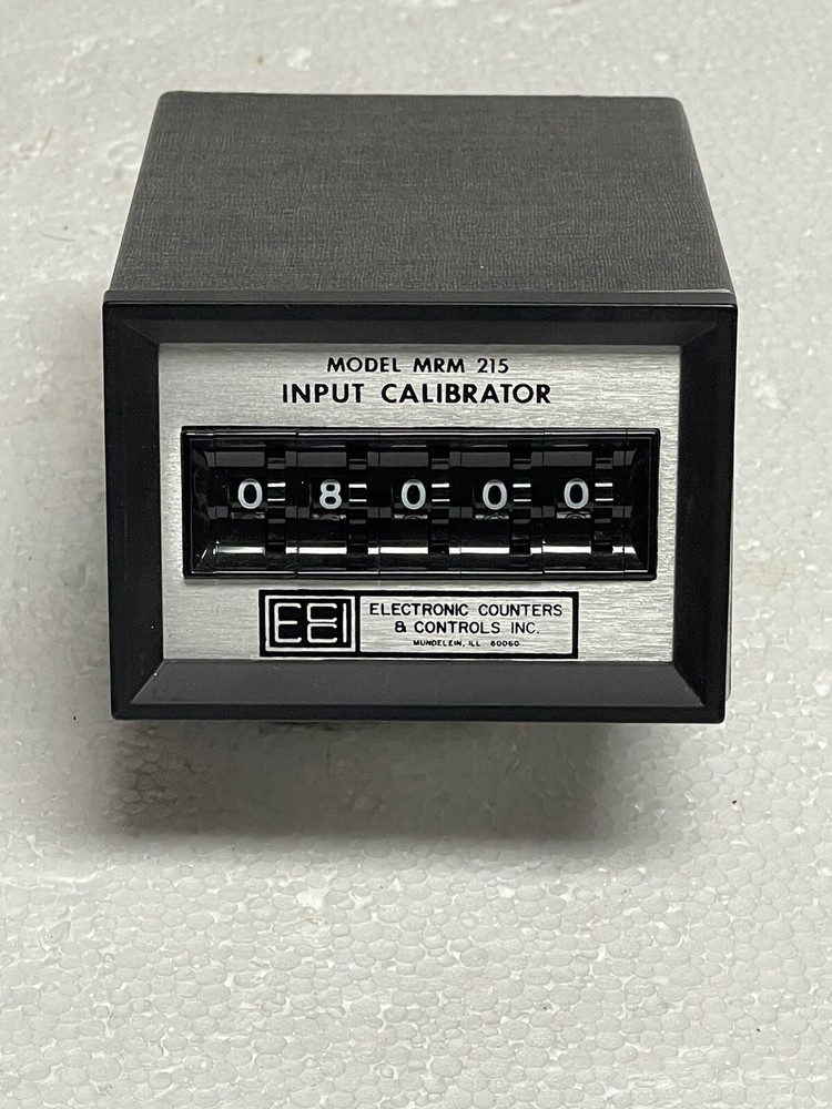ELECTRONIC COUNTERS & CONTROLS - INPUT CALIBRATOR MRM 215