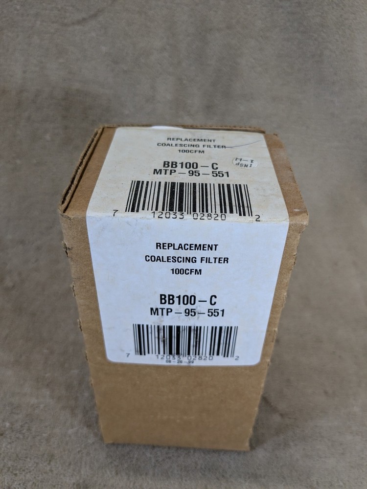 Air Systems International Bb100-C Coalescing Filter 100 Cfm