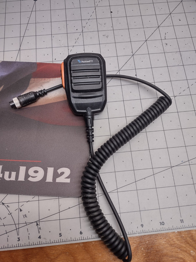 Position PTT Speaker, Unknown Model, Works like it should.