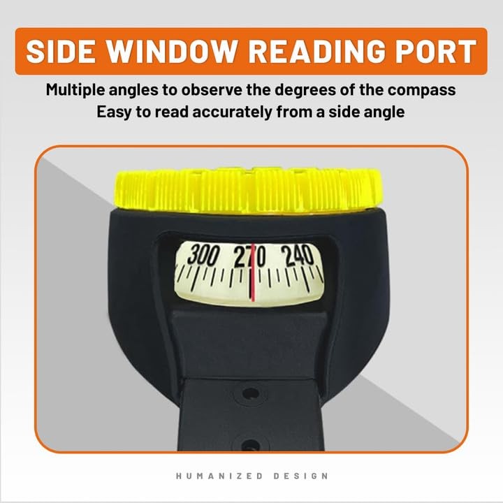 Dive Compass AF-Q60A Waterproof, Durable, Compact. Wrist Strap Type Compass