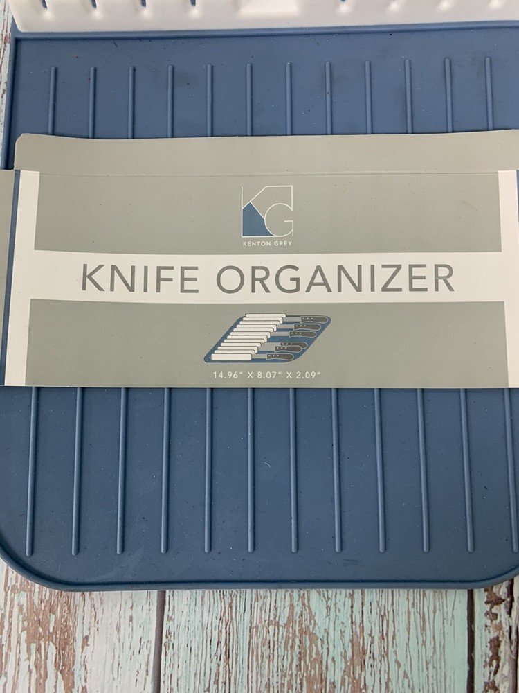 Kenton Grey Knife Organizer.BLUE