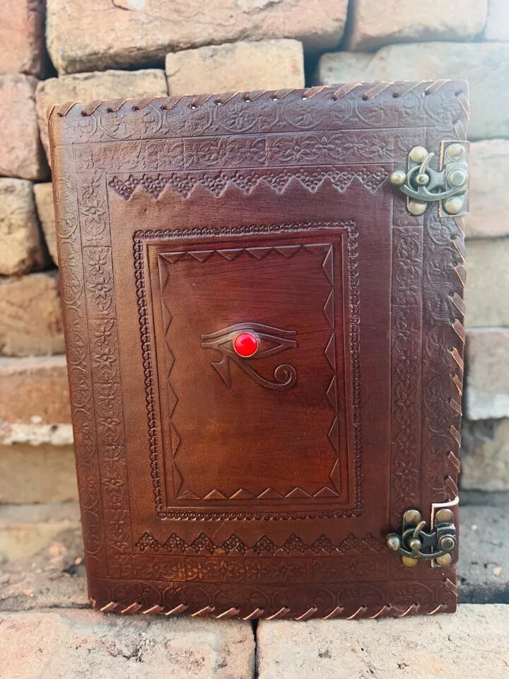 Leather Ring Binder Binder Cover Notebook Office Folder Eye Binder