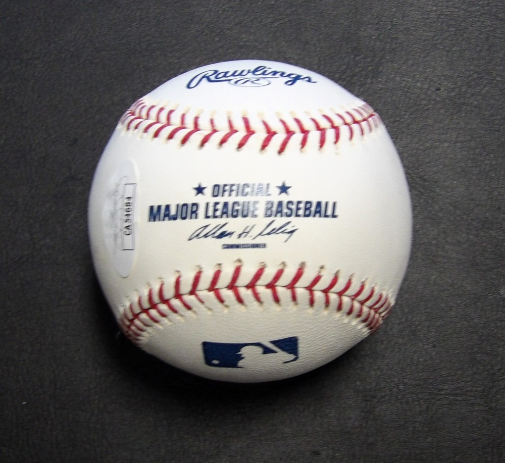 Justin Orenduff Signed Official MLB Major League Baseball JSA Authenticated