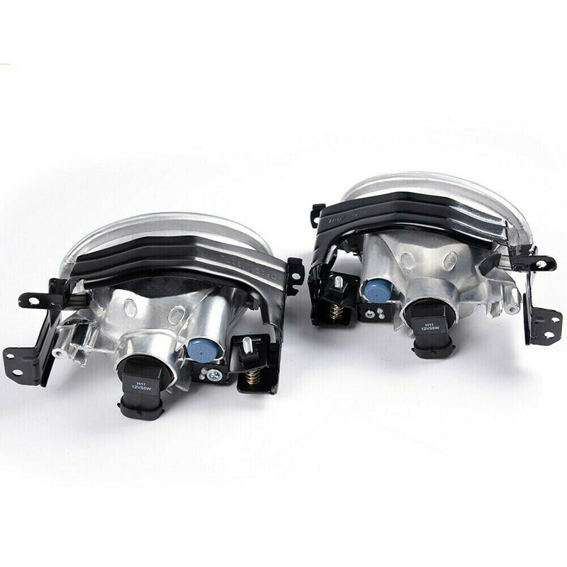 Fit 2013 2014 2015 Honda Civic Clear Lens Front Fog Lights Lamps W/Covers+Switch