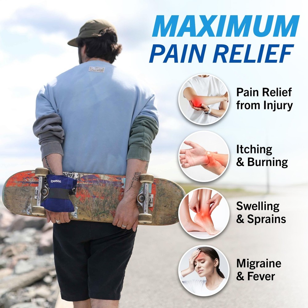 CryoMAX Cold Pack, Reusable, 8 Hour Cold Therapy Ice Pack, Small, 6"x 6" (Pac...