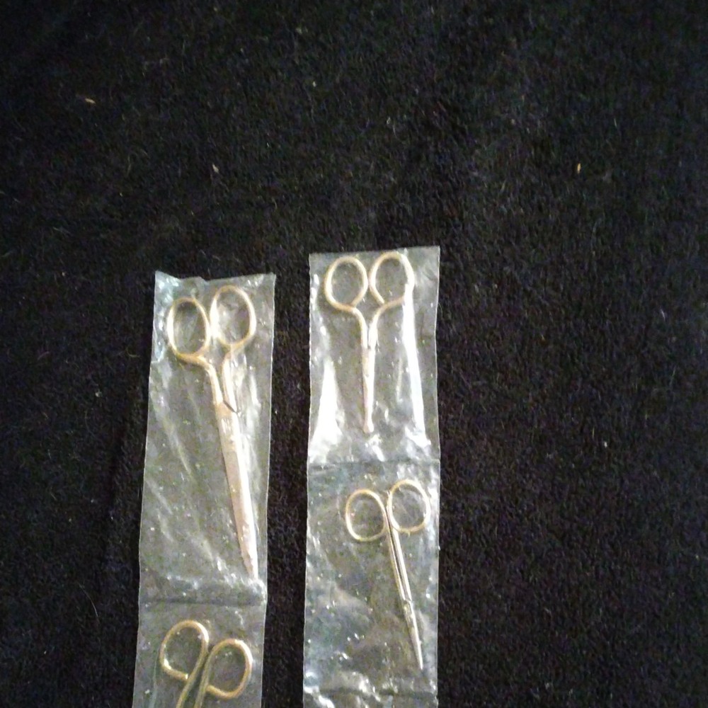 Lot of  5  Scissors - Made In GERMANY- unopened packages various sizes