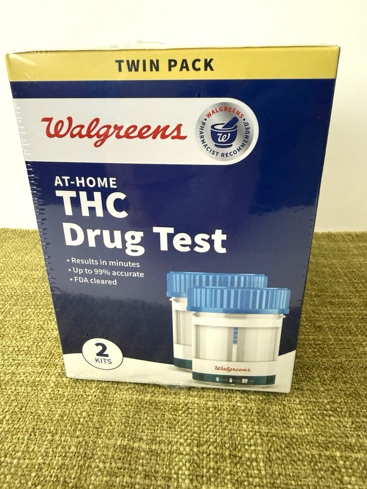 2 PACK! At Home THC Test Kit exp 4/30/27 Walgreens
