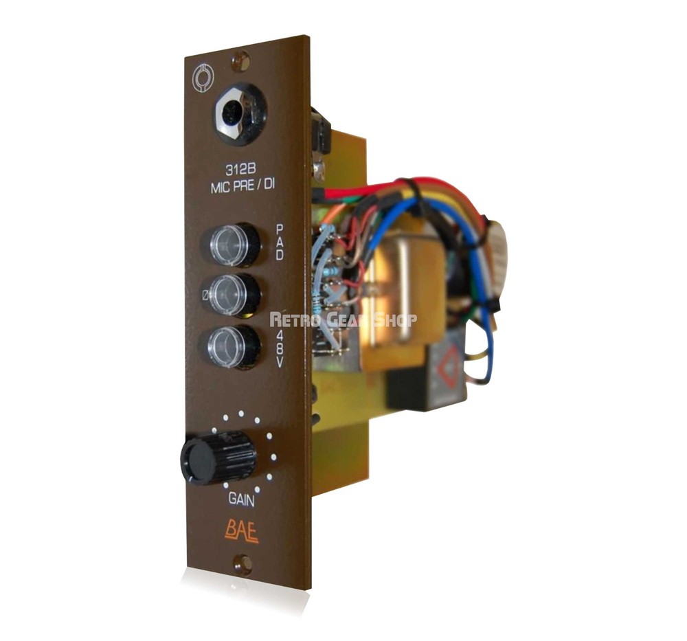 BAE 312B Module Microphone Preamp