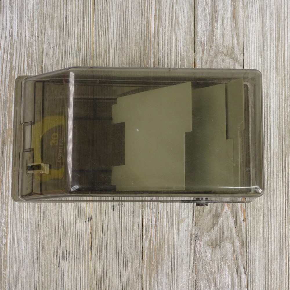 VINTAGE 3.5in 3 1/4" SRW DISK FILE FLOPPY DISK STORAGE CASE