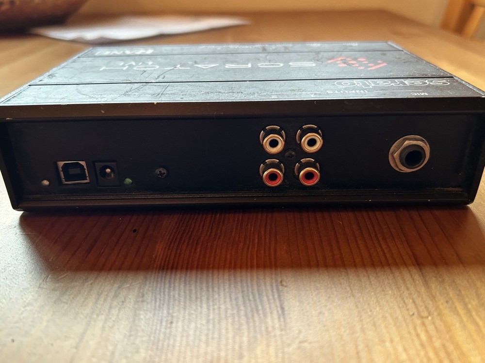 Rane SL1 Serato Scratch Live USB DJ Audio Interface