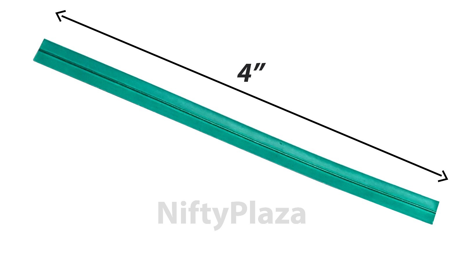 NiftyPlaza 1000 4-Inch Plastic Coated Twist Ties for Cello