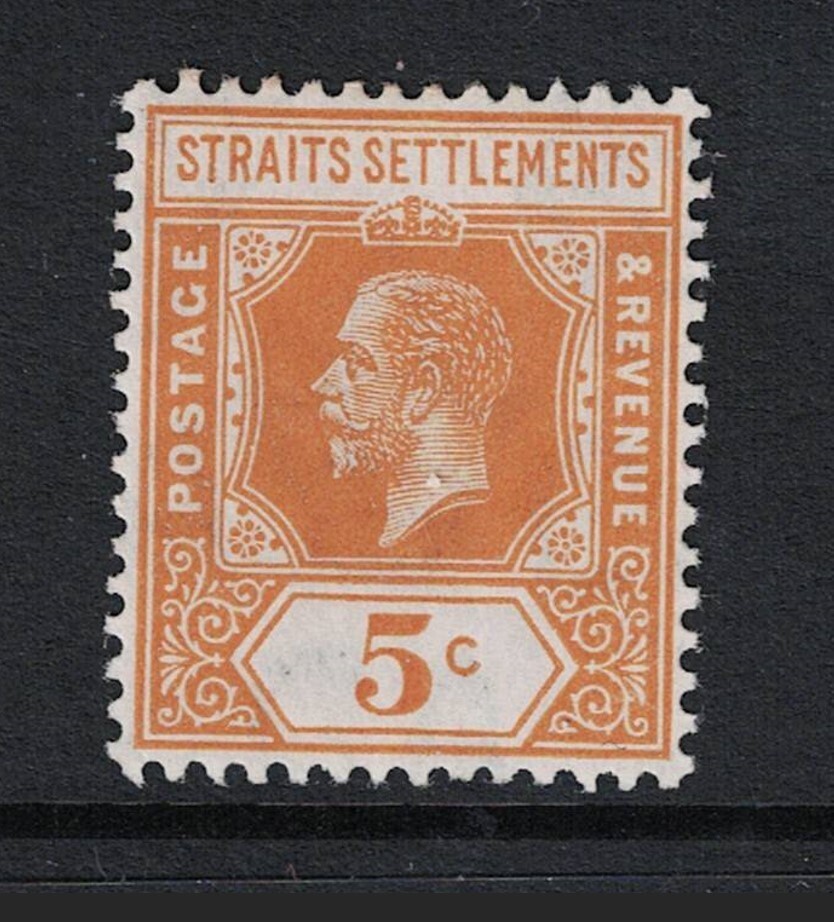 Straits Settlements SG# 199 Mint Very Light Hinged - S20439